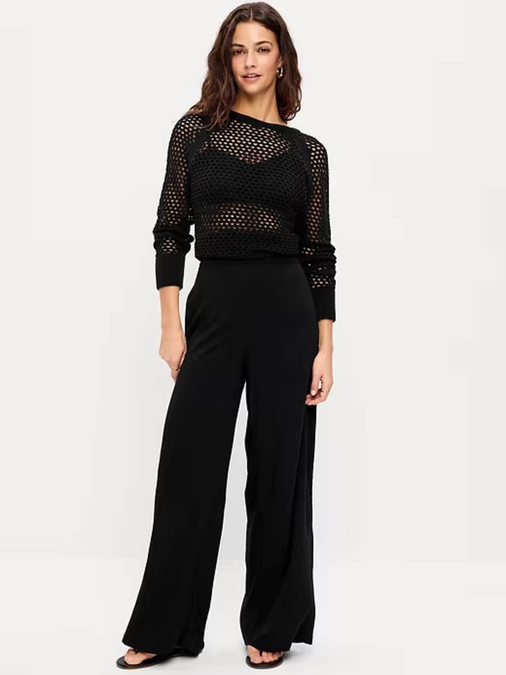 Old Navy womens Playa Black Pants - small